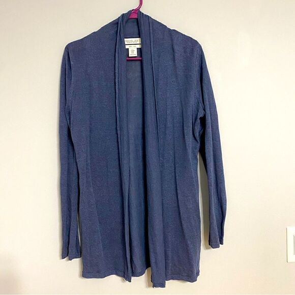 Rachel Zoe 100% Linen Cardigan Women Size M - Picture 1 of 6
